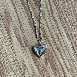 Comfort And Faith Remembrance Pendant Necklace